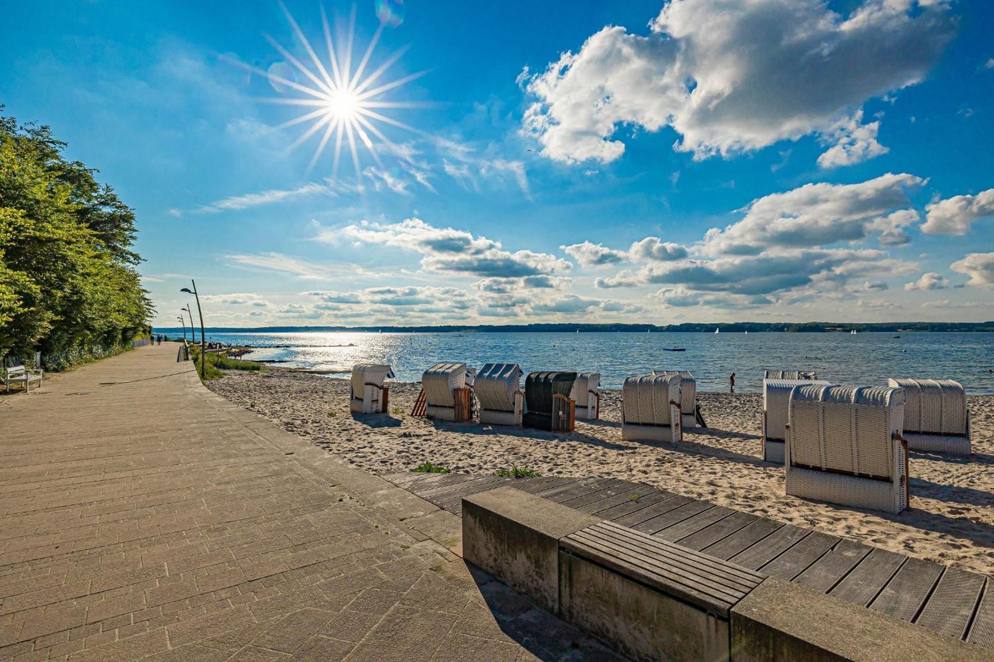 Fewo1846 Intermar - Leichte Brise - Modernes Studioapartment Mit Meerblick Glücksburg Zewnętrze zdjęcie
