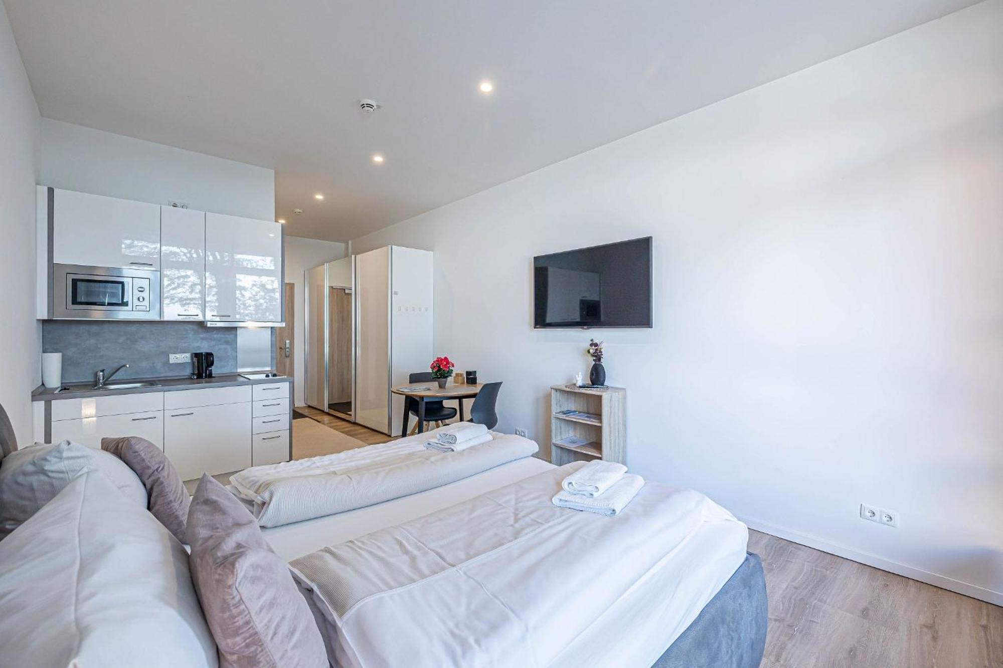 Fewo1846 Intermar - Leichte Brise - Modernes Studioapartment Mit Meerblick Glücksburg Zewnętrze zdjęcie