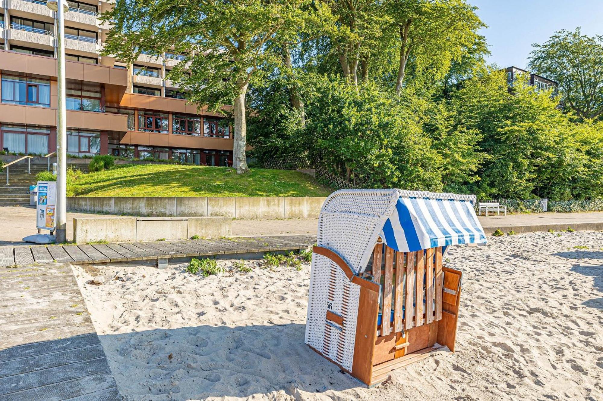 Fewo1846 Intermar - Leichte Brise - Modernes Studioapartment Mit Meerblick Glücksburg Zewnętrze zdjęcie
