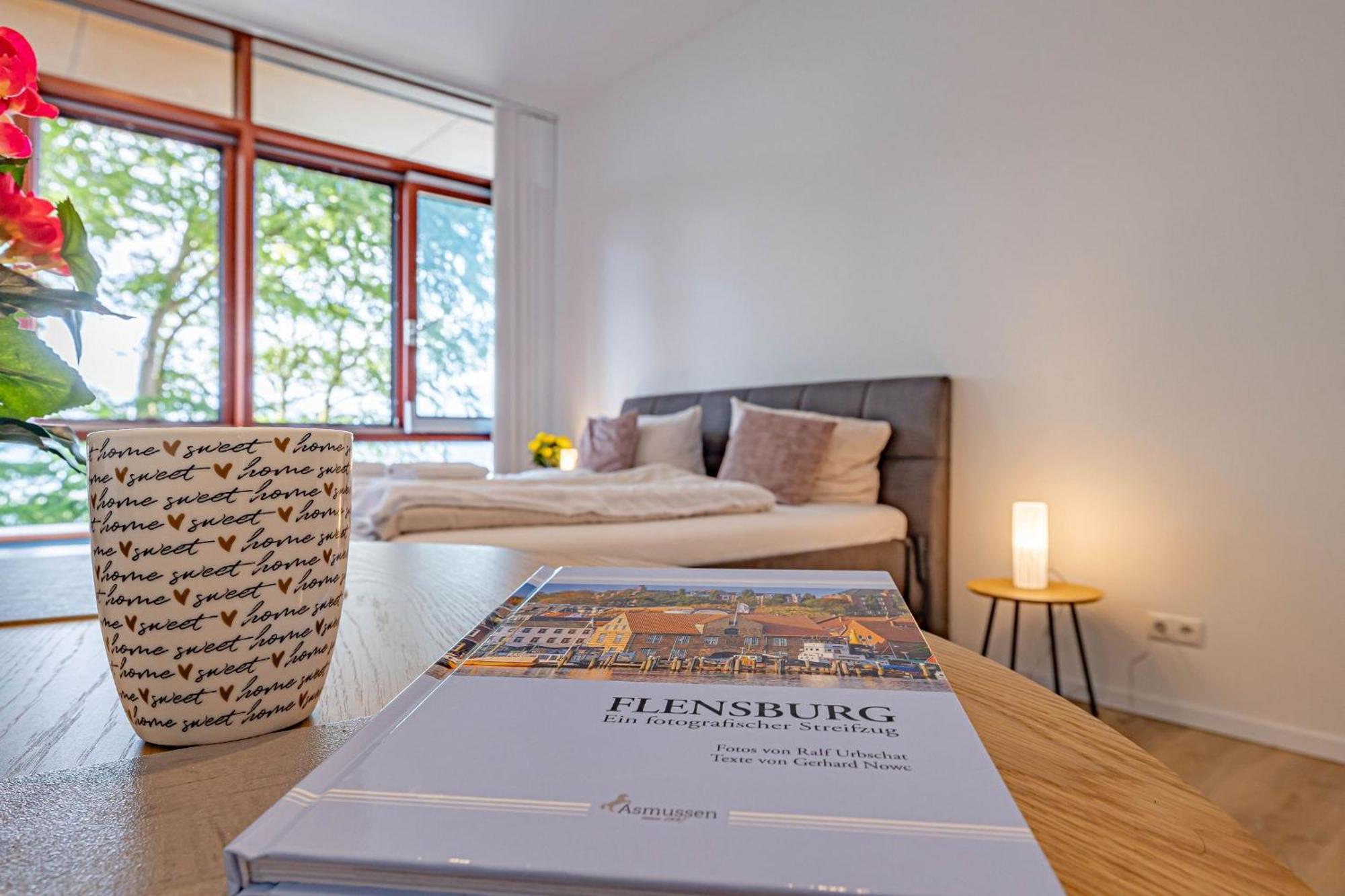 Fewo1846 Intermar - Leichte Brise - Modernes Studioapartment Mit Meerblick Glücksburg Zewnętrze zdjęcie