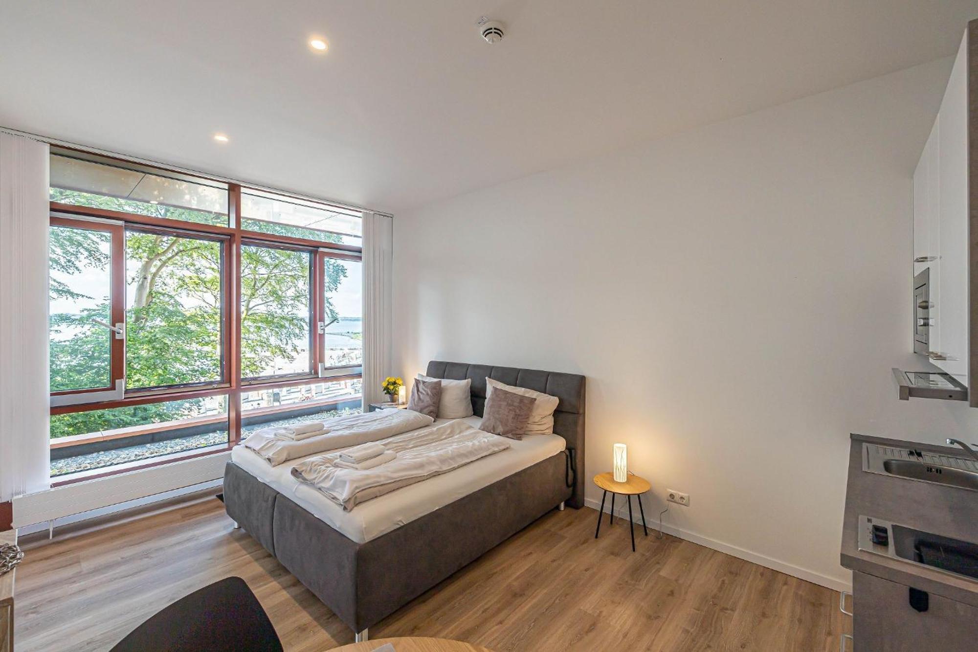 Fewo1846 Intermar - Leichte Brise - Modernes Studioapartment Mit Meerblick Glücksburg Zewnętrze zdjęcie