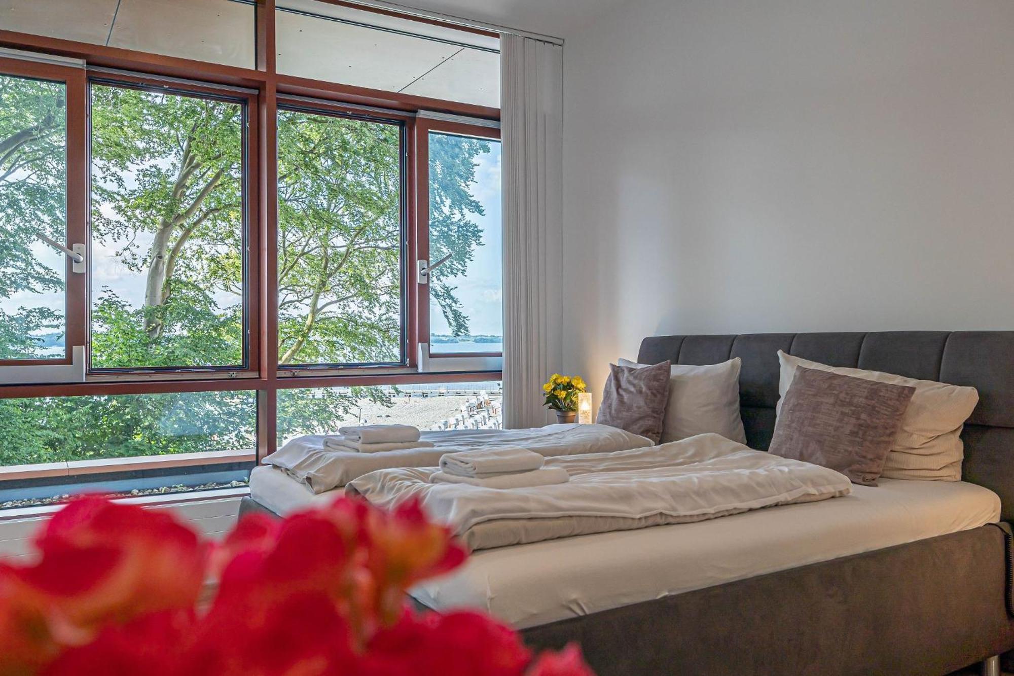 Fewo1846 Intermar - Leichte Brise - Modernes Studioapartment Mit Meerblick Glücksburg Zewnętrze zdjęcie